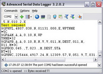 Advanced Serial Data Logger Enterprise software